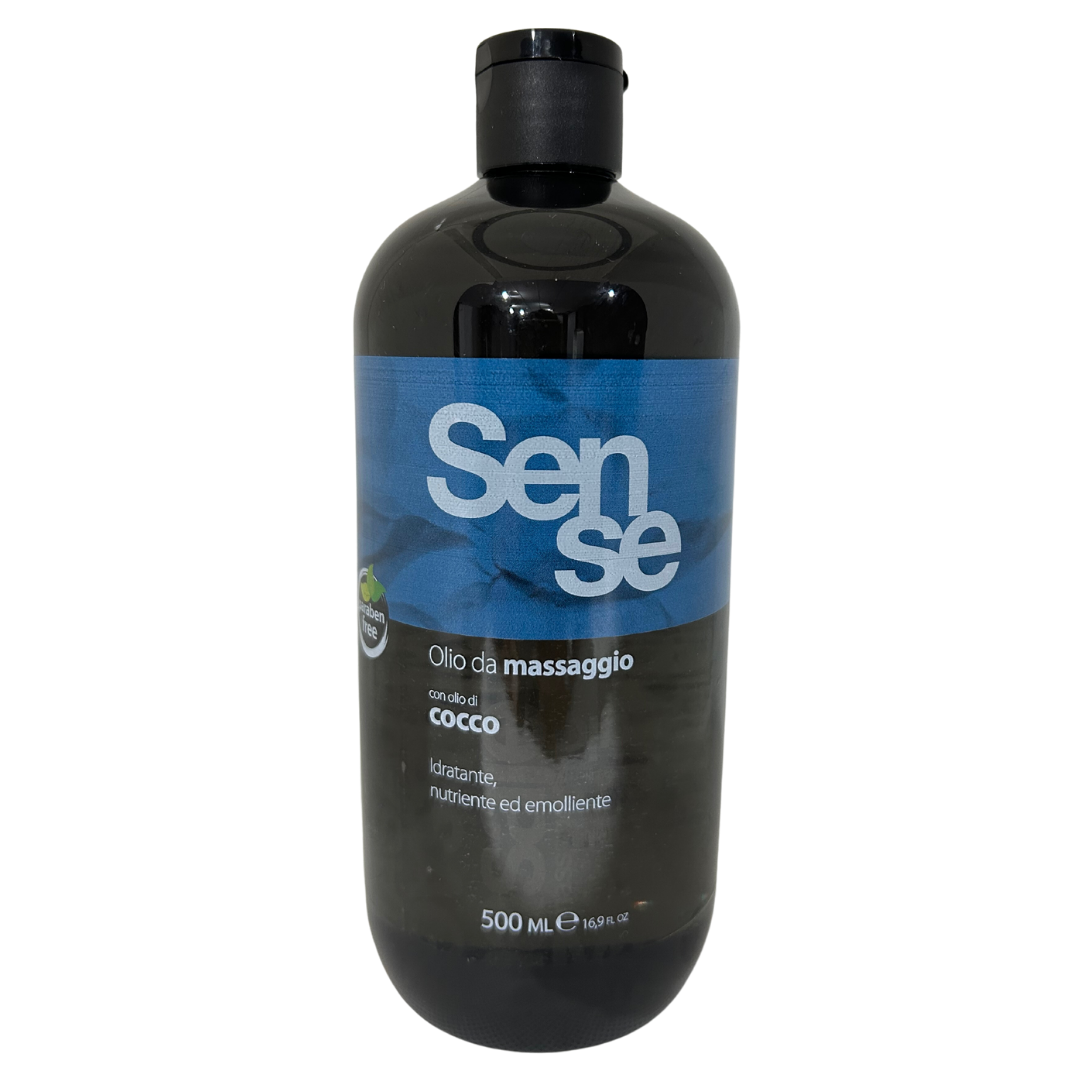 Olio da massaggio (con olio di cocco) 500ml
