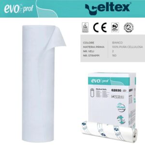 LENZUOLINO MEDICO ROTOLO LETTINO 60CM X 80MT